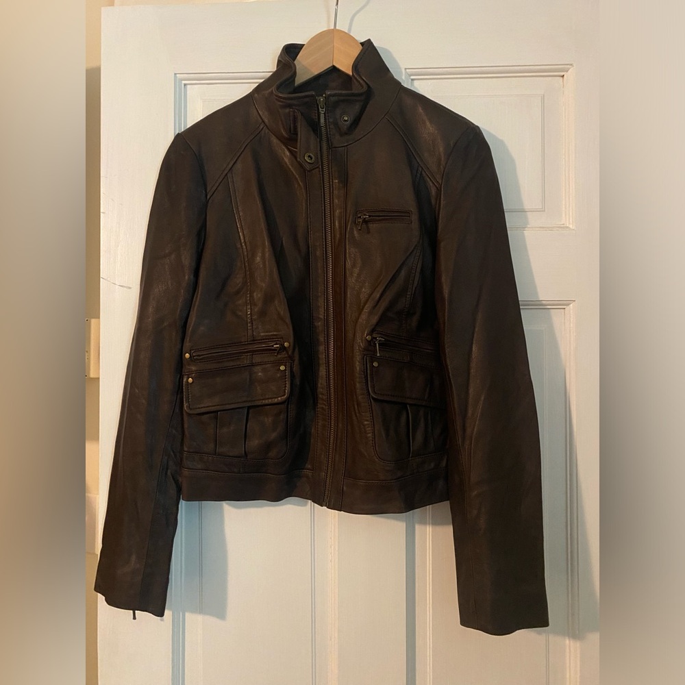 Loft Brown Leather jacket